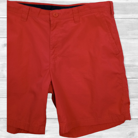 Columbia‎ Men's Coral Cotton Washed Out Chino Shorts Size 36 - Picture 3 of 10